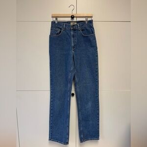 LL Bean Original Fit Denim Jeans. Size 8 Tall.